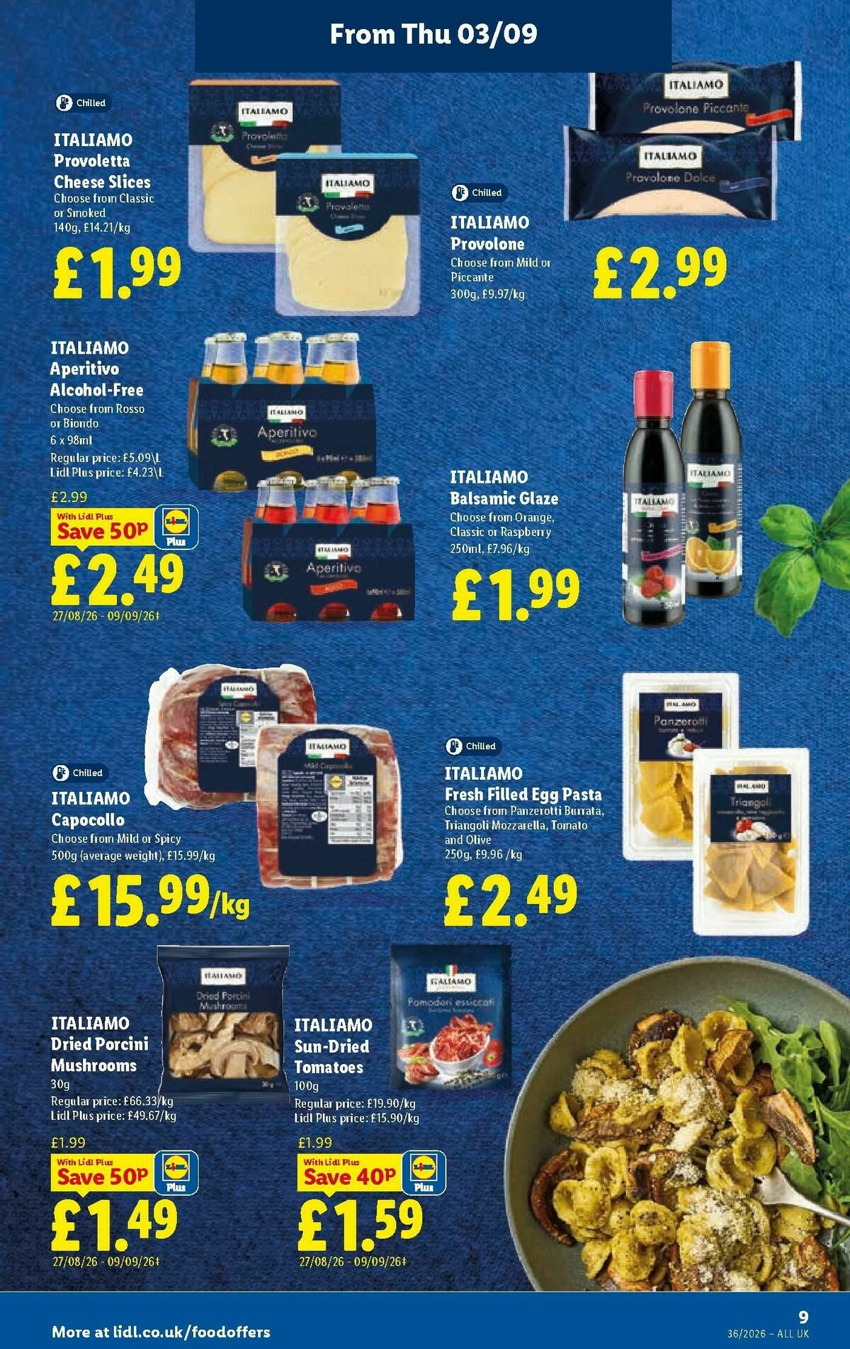 LIDL Wales Offers from 3 September
