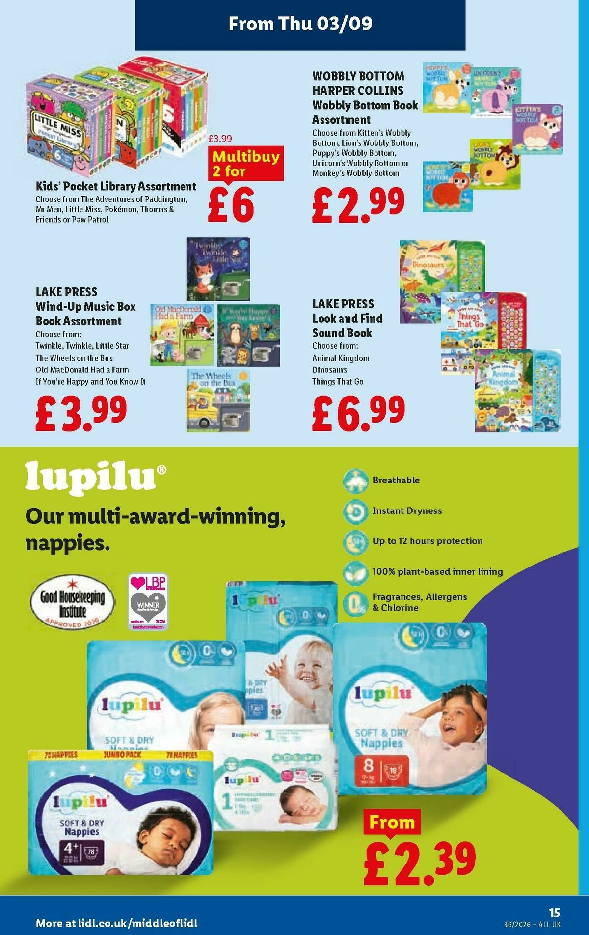 LIDL Wales Offers from 3 September