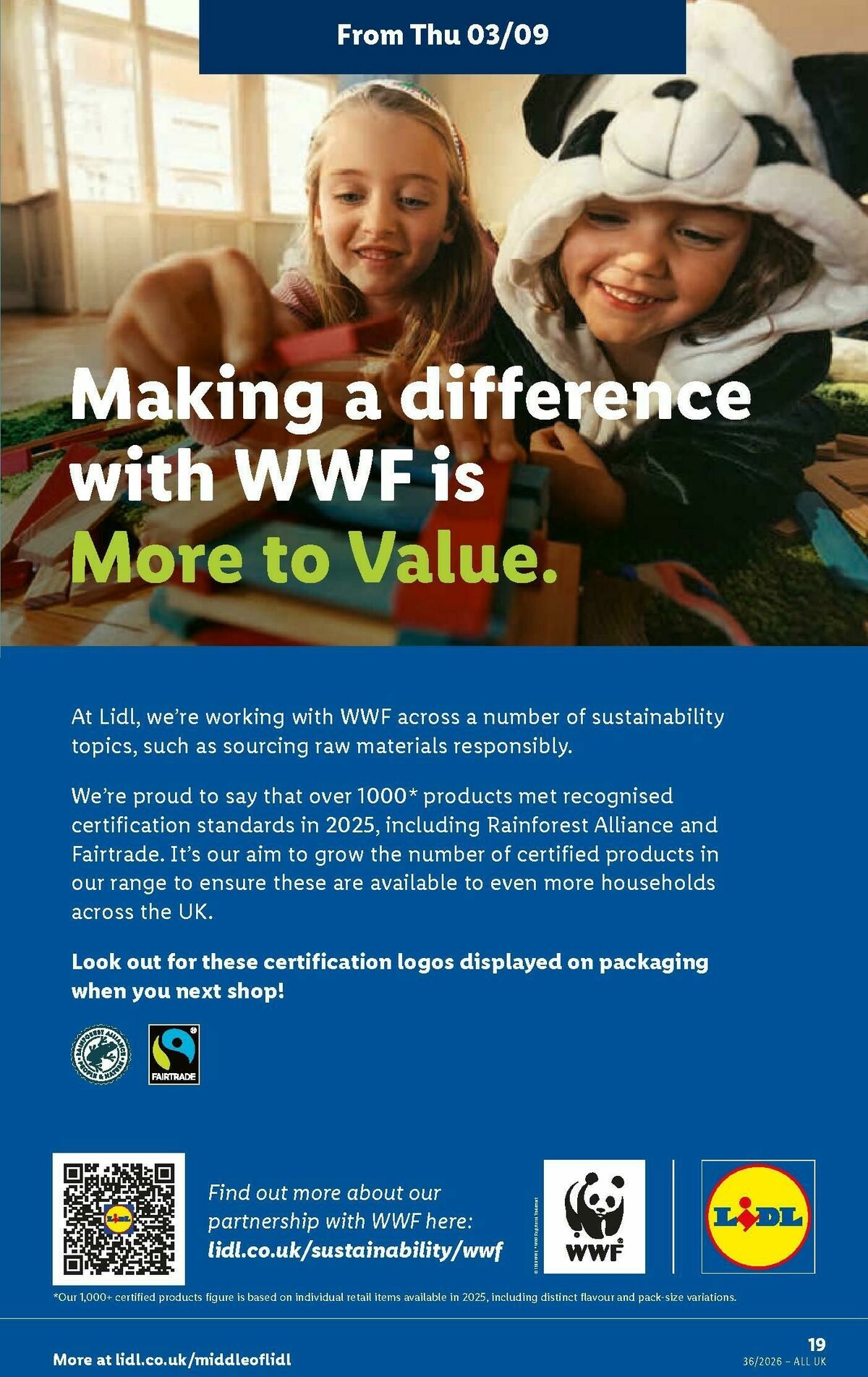 LIDL Wales Offers from 3 September