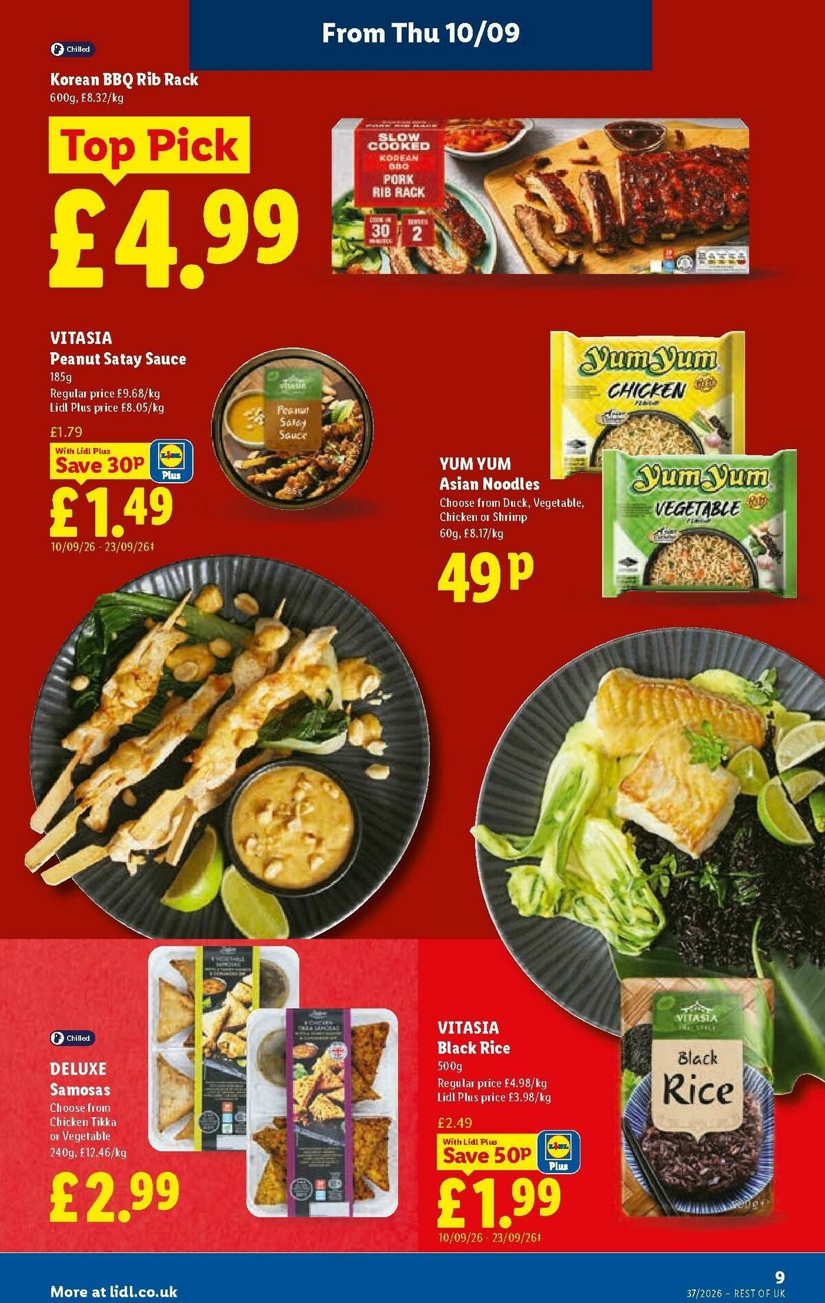 LIDL Offers from 10 September