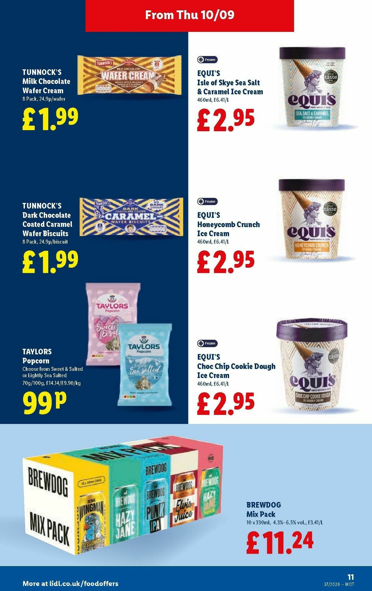LIDL Scotland Offers from 10 September
