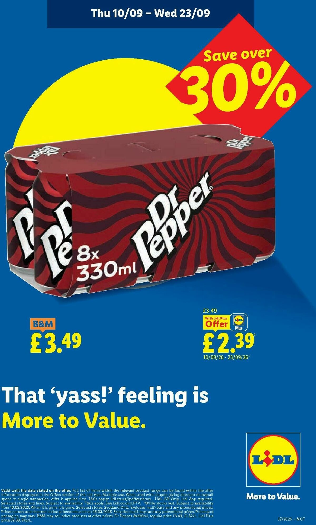 LIDL Scotland Offers from 10 September