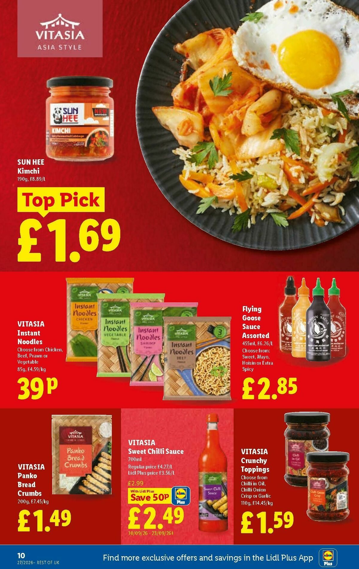 LIDL Wales Offers from 10 September