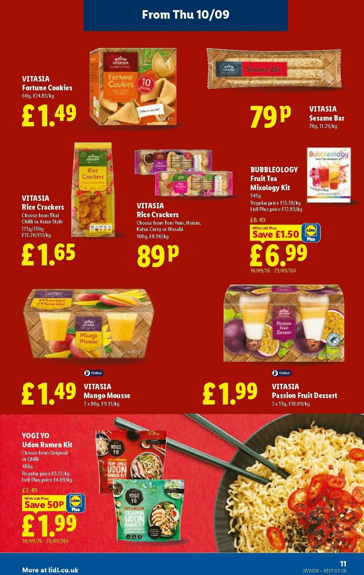 LIDL Wales Offers from 10 September