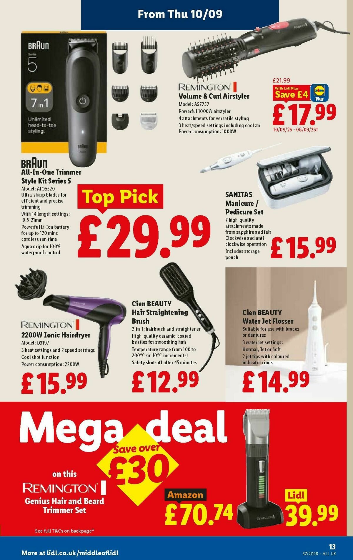 LIDL Wales Offers from 10 September