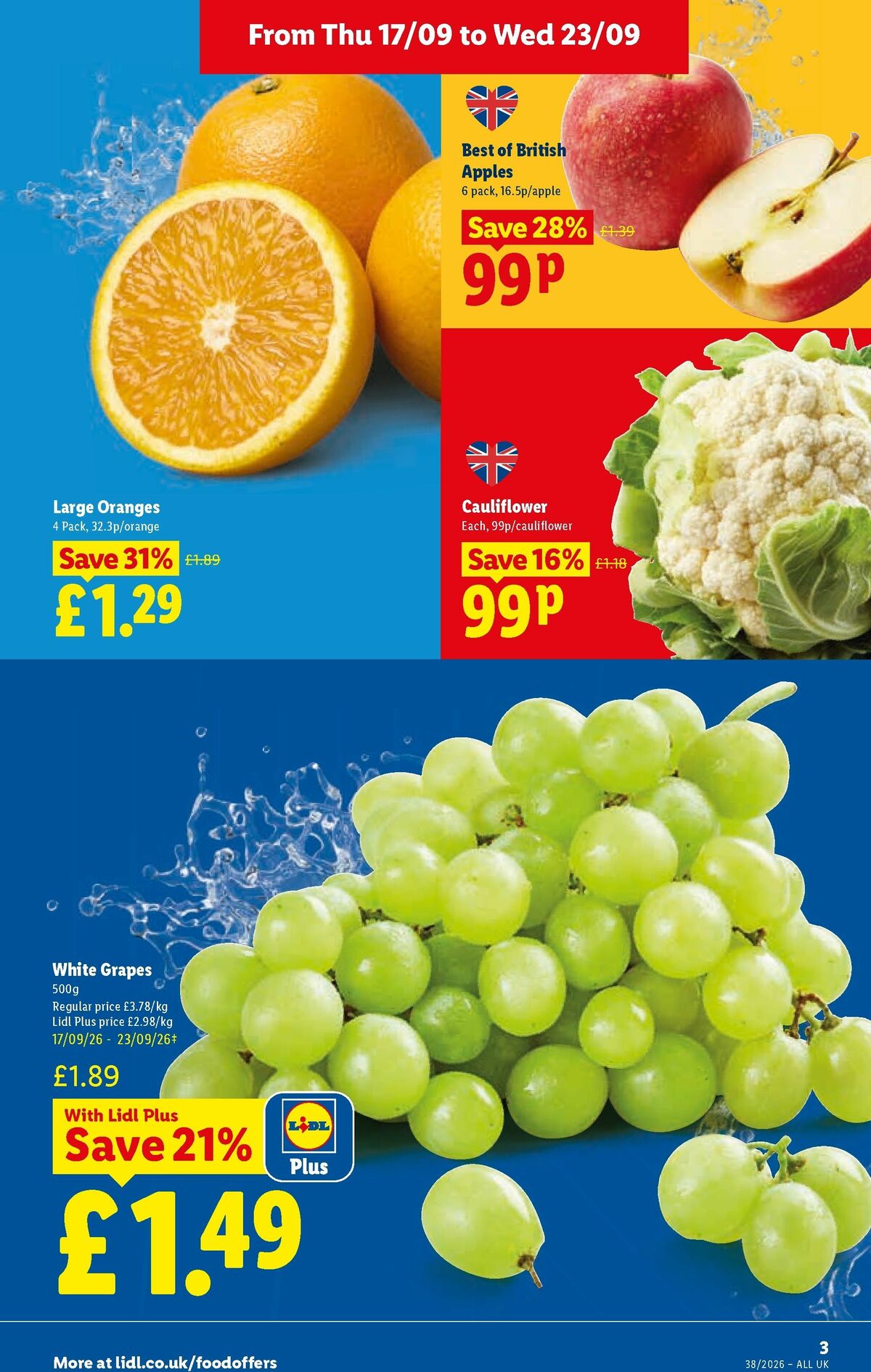 LIDL Offers from 17 September