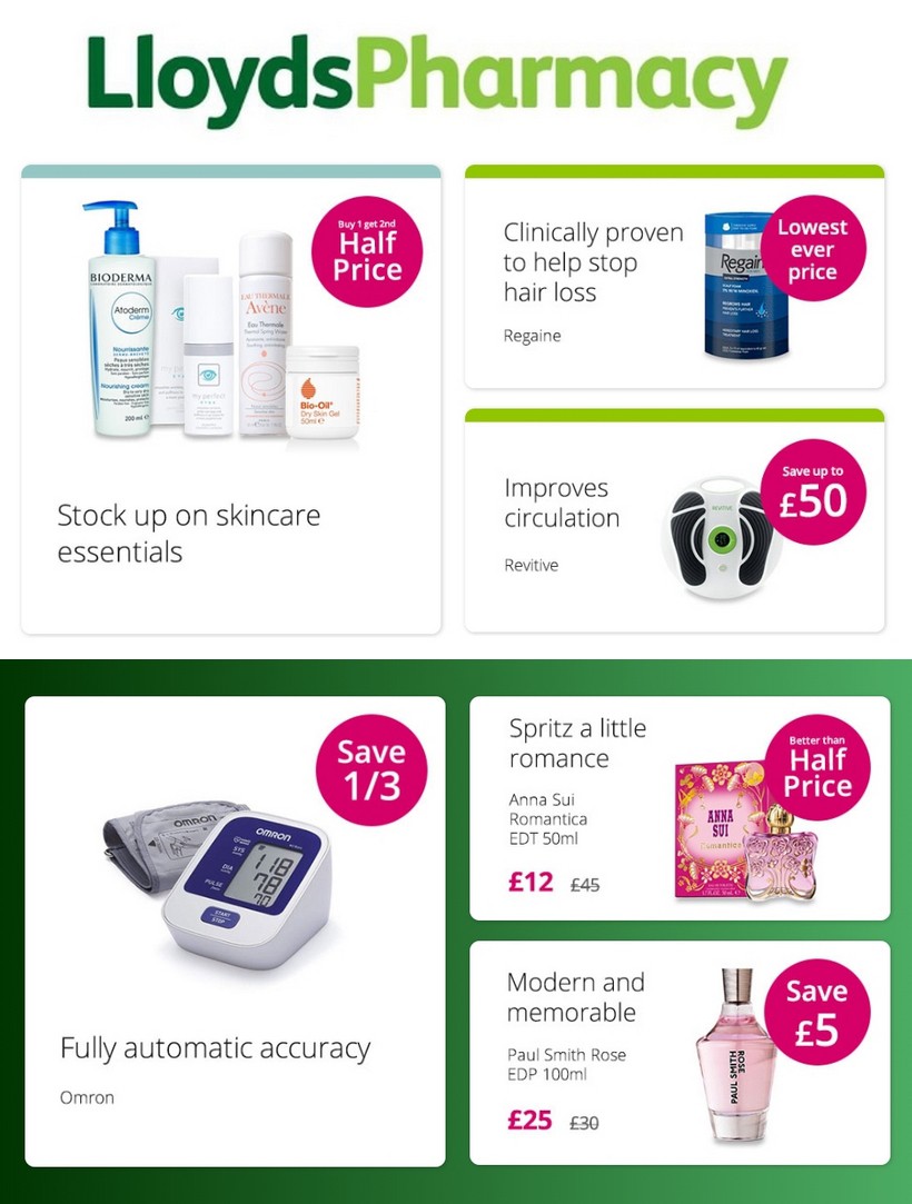 Lloyds Pharmacy Offers from 20 February