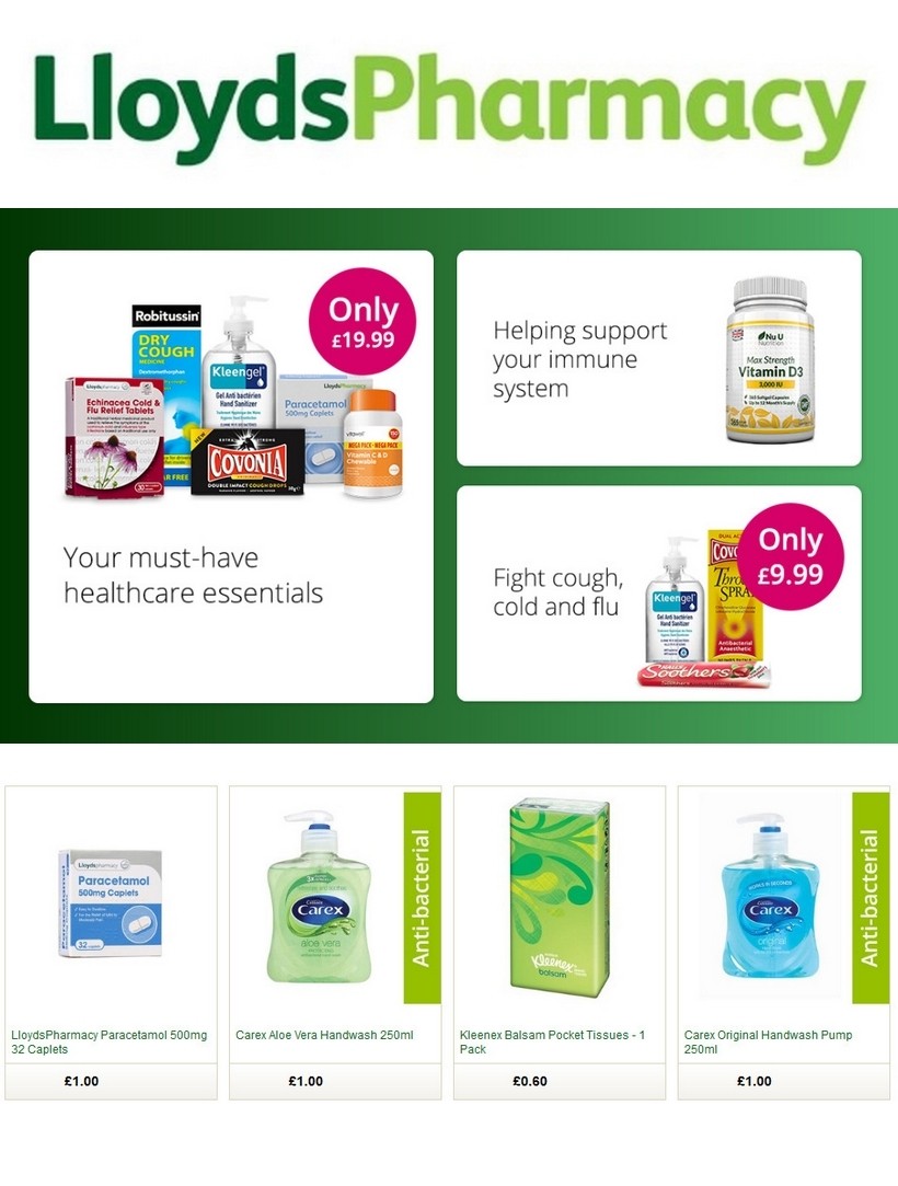 Lloyds Pharmacy Offers from 23 April
