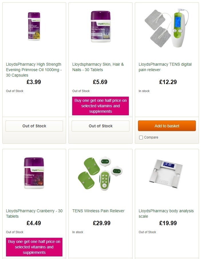 Lloyds Pharmacy Offers from 19 June