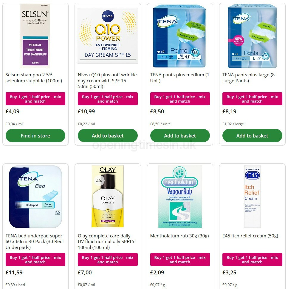 Lloyds Pharmacy Offers from 10 September