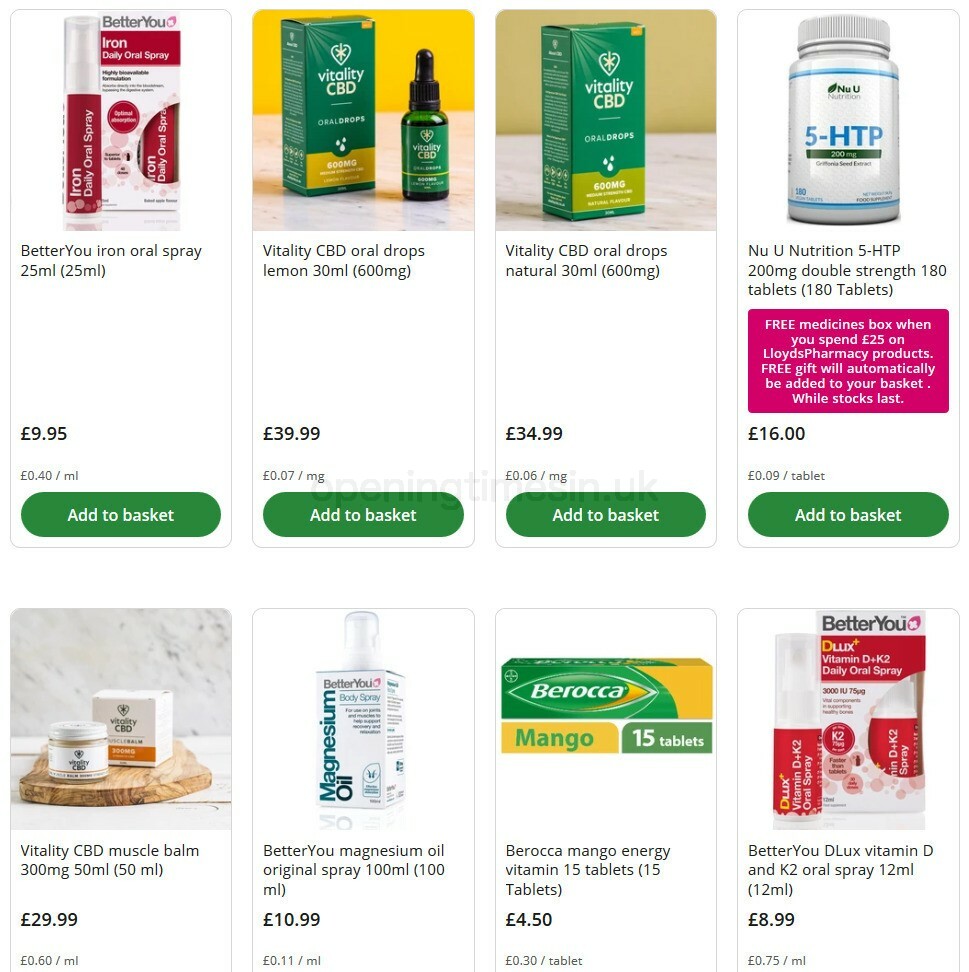 Lloyds Pharmacy Offers from 8 October