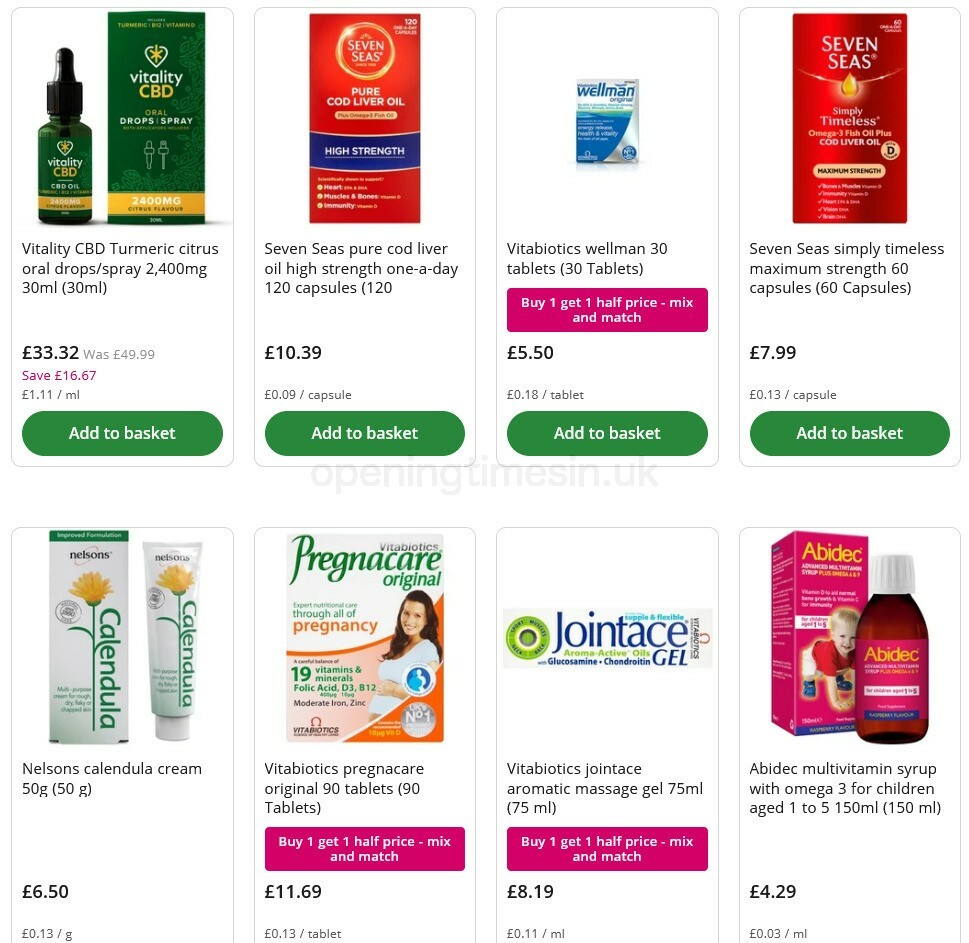 Lloyds Pharmacy Offers from 31 October