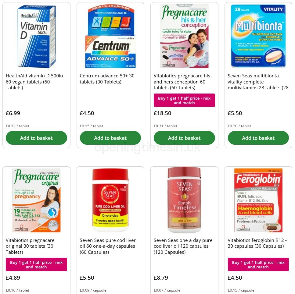 Lloyds Pharmacy Offers from 31 October