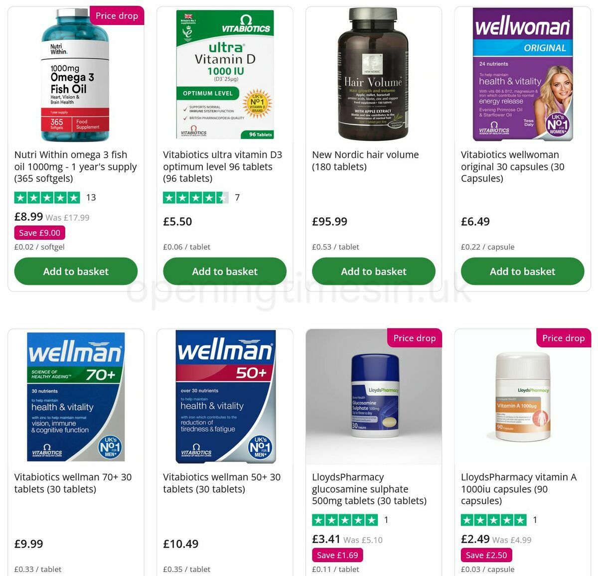 Lloyds Pharmacy Offers from 19 April