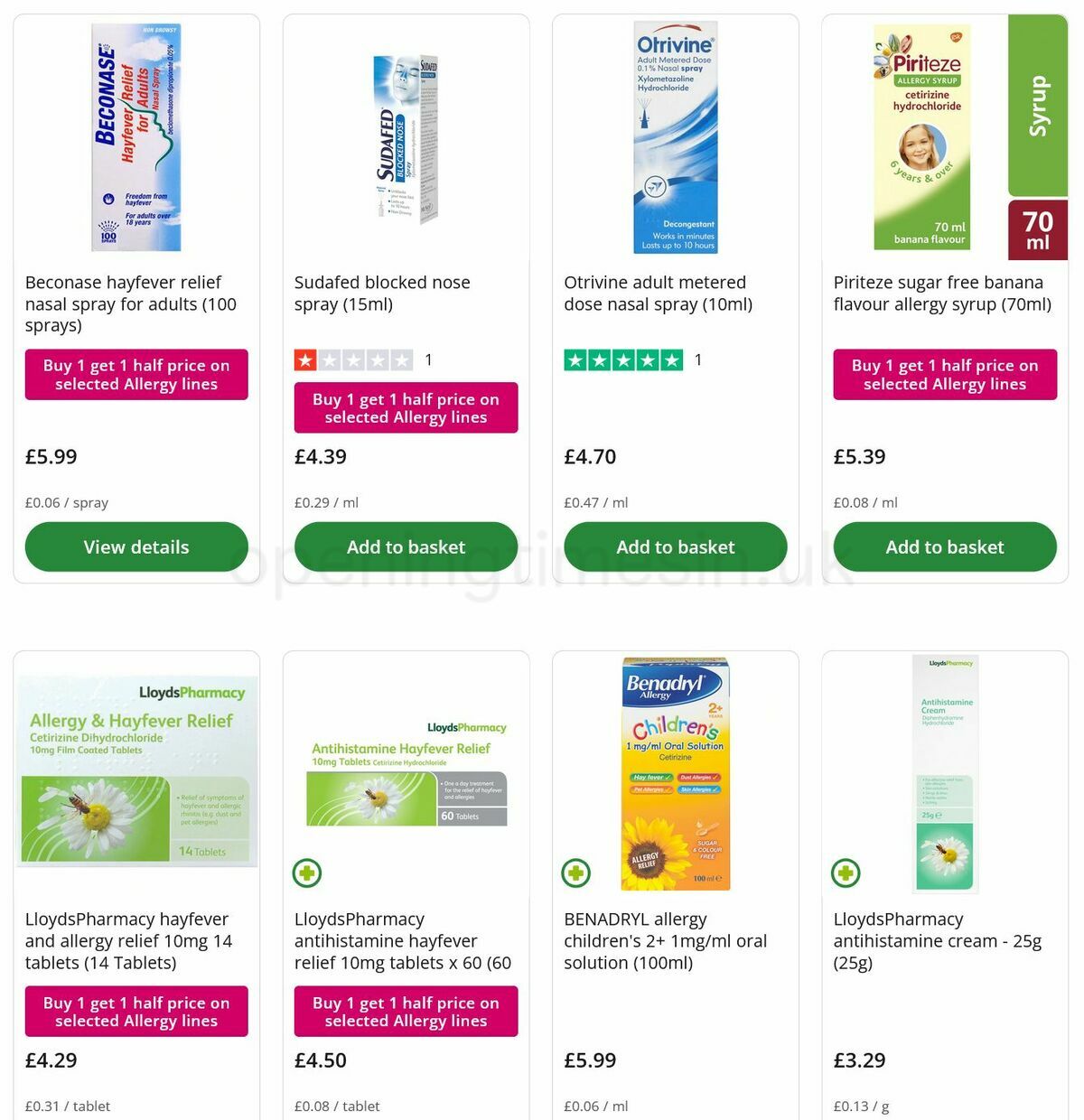 Lloyds Pharmacy Offers from 17 May