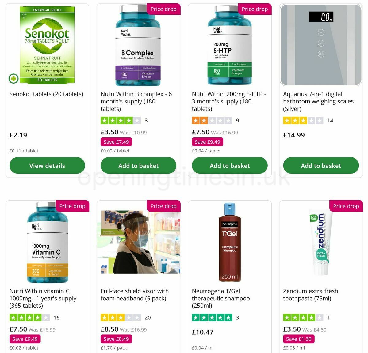Lloyds Pharmacy Offers from 18 October
