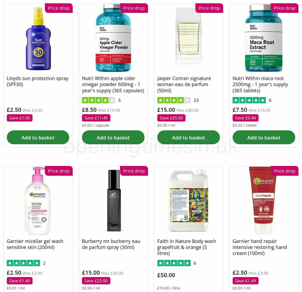 Lloyds Pharmacy Offers from 18 October