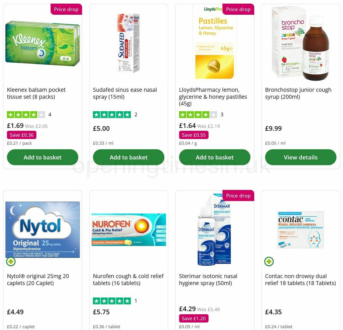 Lloyds Pharmacy Offers from 11 January