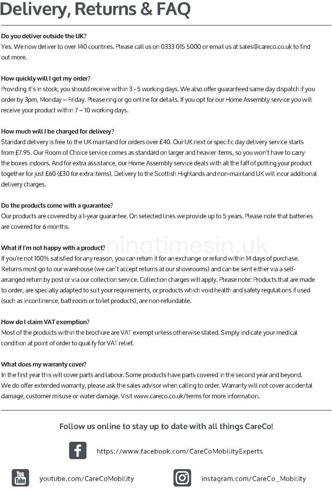 Lloyds Pharmacy CareCo Brochure Offers from 1 April