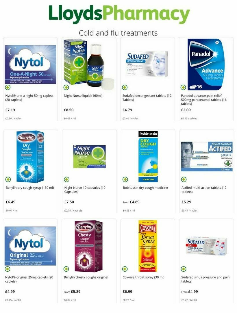 Lloyds Pharmacy Offers from 12 January