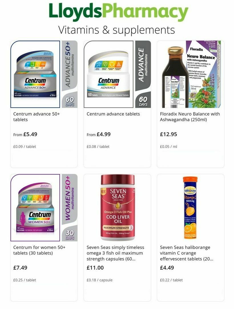 Lloyds Pharmacy Offers from 23 July