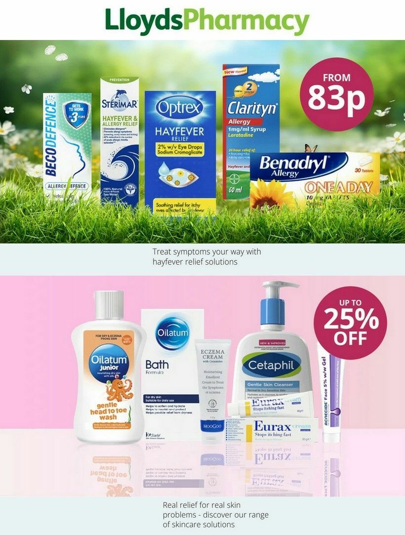 Lloyds Pharmacy Offers from 8 August