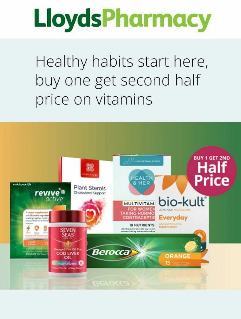 Lloyds Pharmacy Offers from 14 September