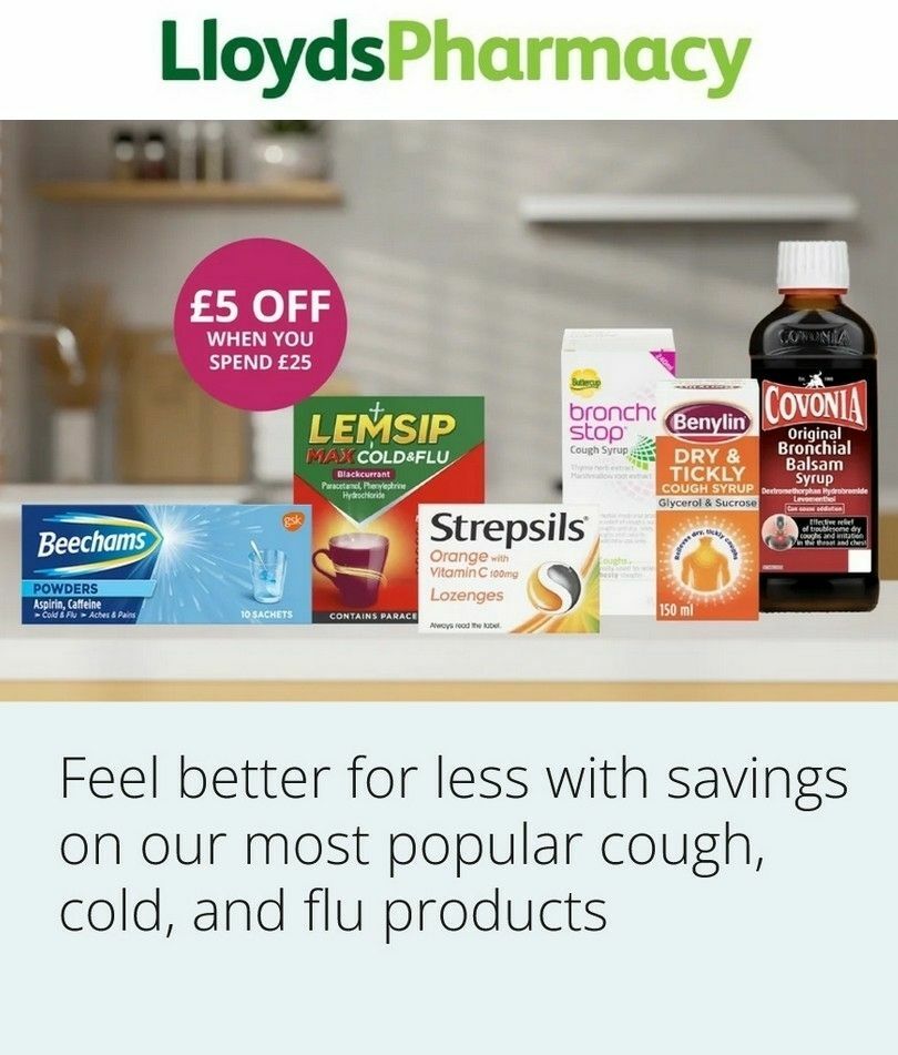 Lloyds Pharmacy Offers from 15 October