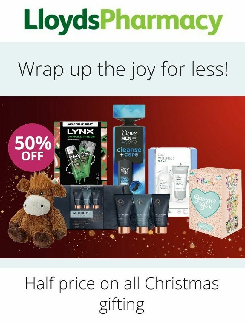 Lloyds Pharmacy Offers from 9 December