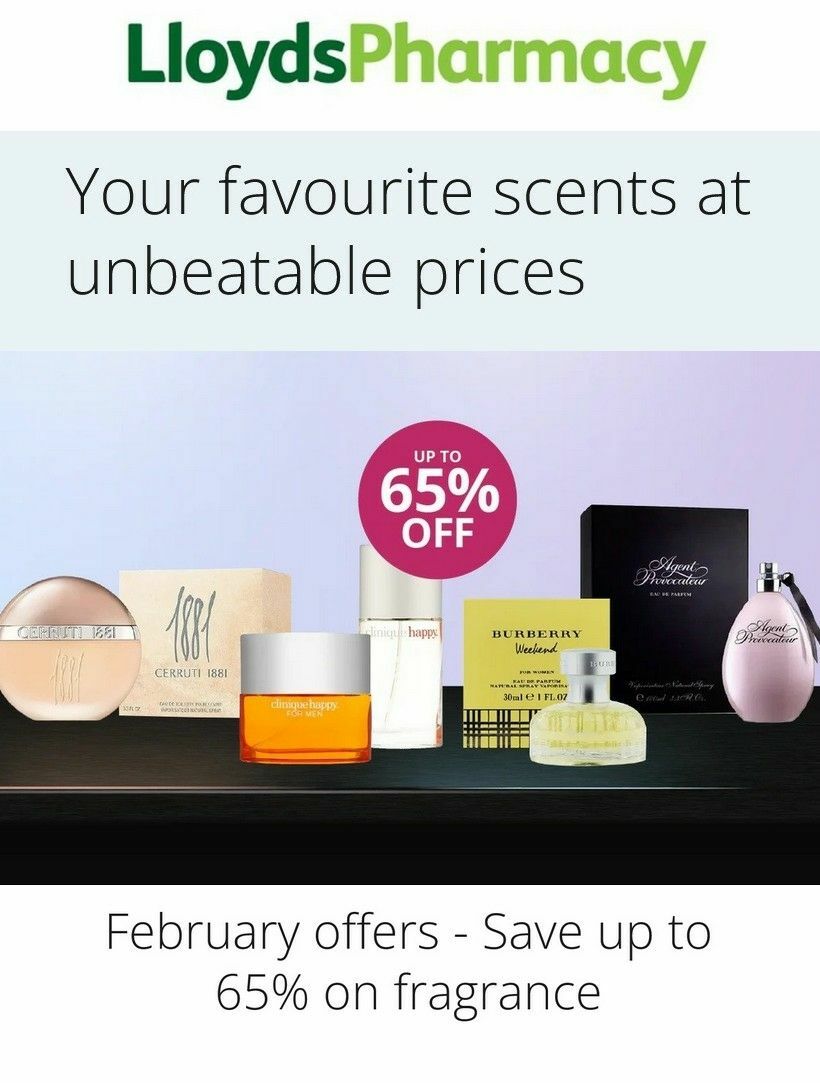 Lloyds Pharmacy Offers from 31 January