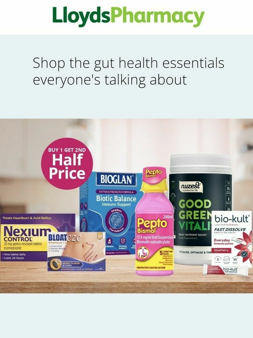 Lloyds Pharmacy Offers from 31 March