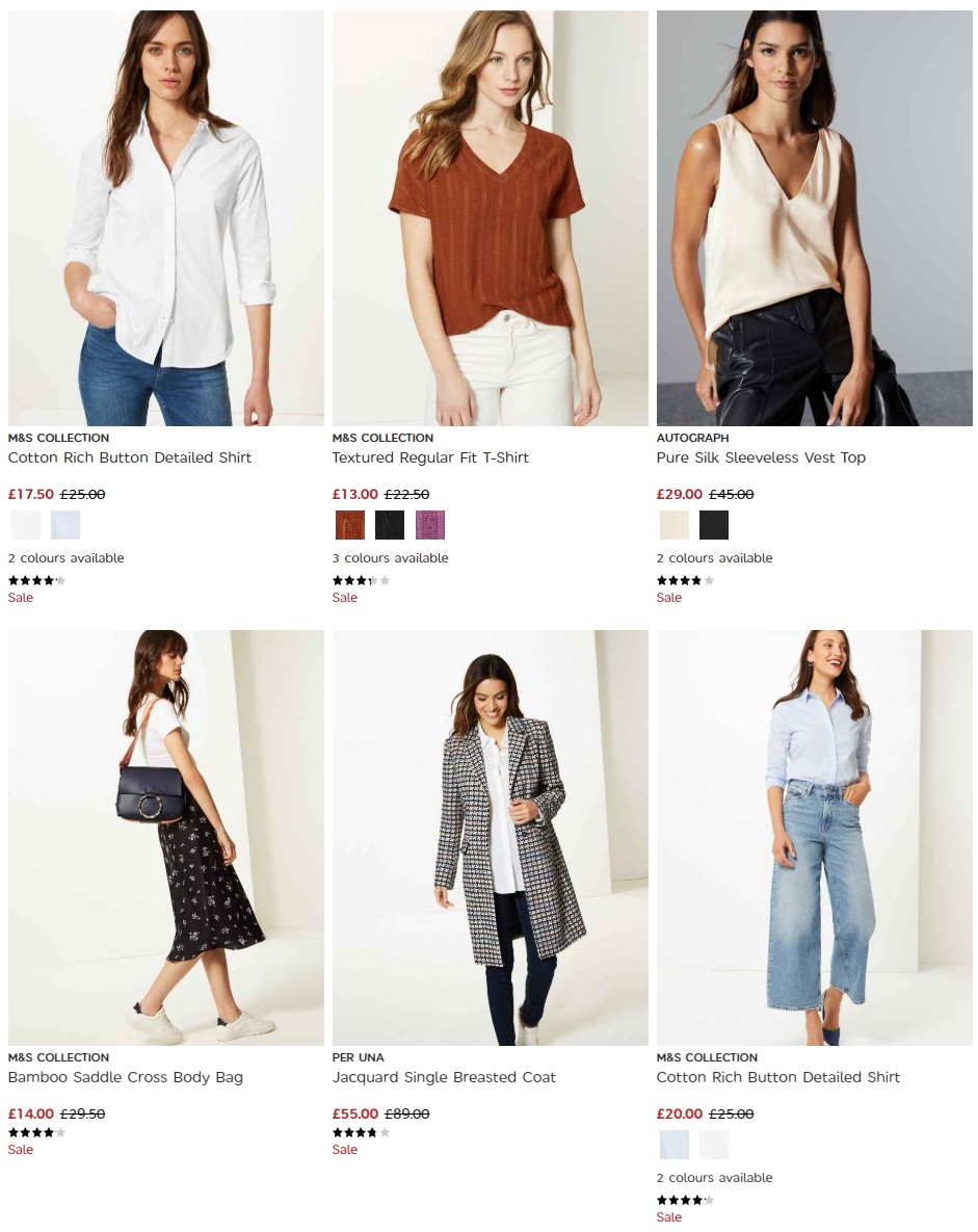 M&S Marks and Spencer Offers from 2 July