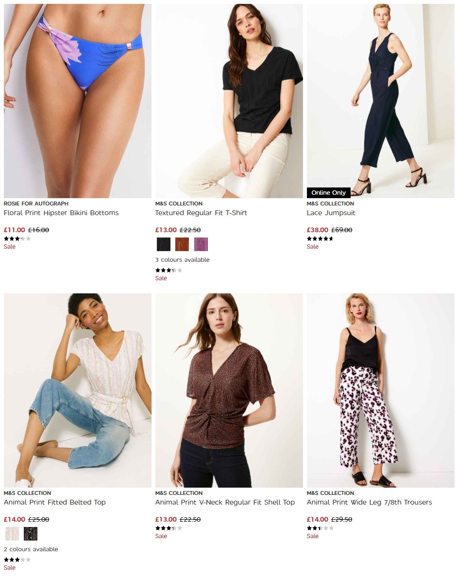 M&S Marks and Spencer Offers from 2 July