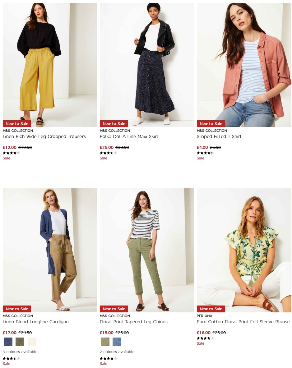 M&S Marks and Spencer Offers from 9 July