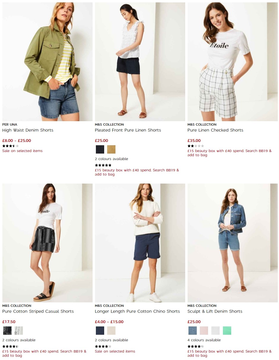M&S Marks and Spencer Offers from 16 July
