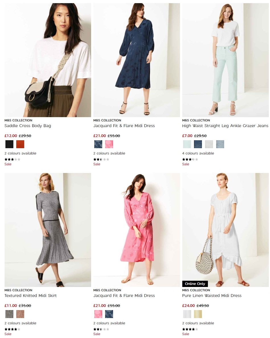 M&S Marks and Spencer Offers from 23 July