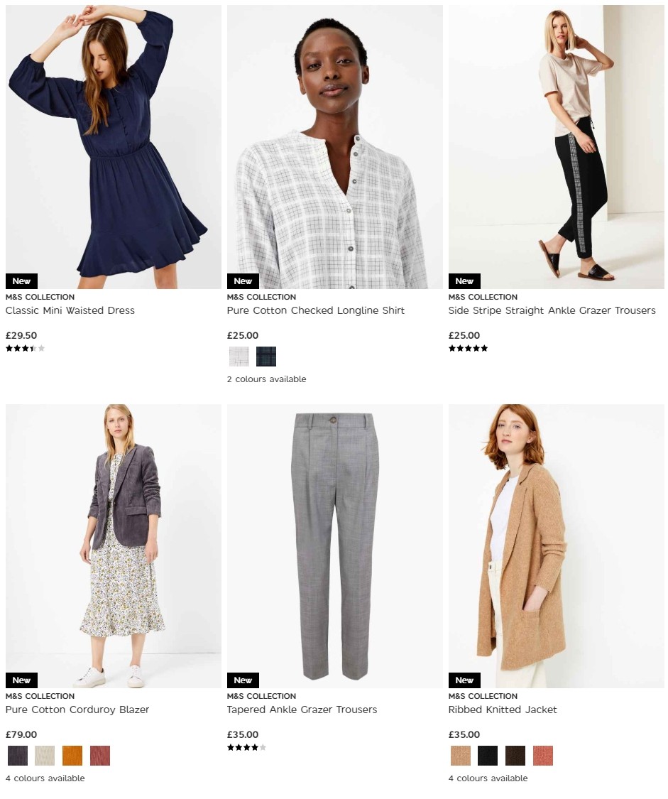 M&S Marks and Spencer Offers from 20 August