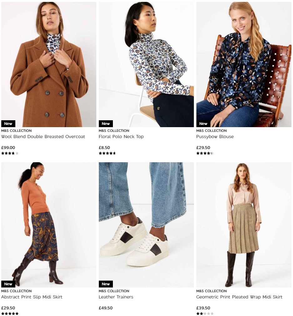 M&S Marks and Spencer Offers from 17 September