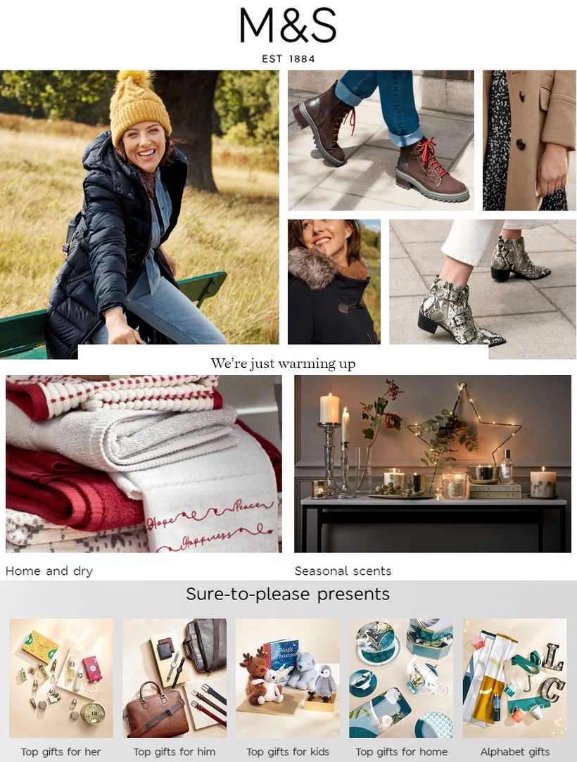 M&S Marks and Spencer Offers from 19 November