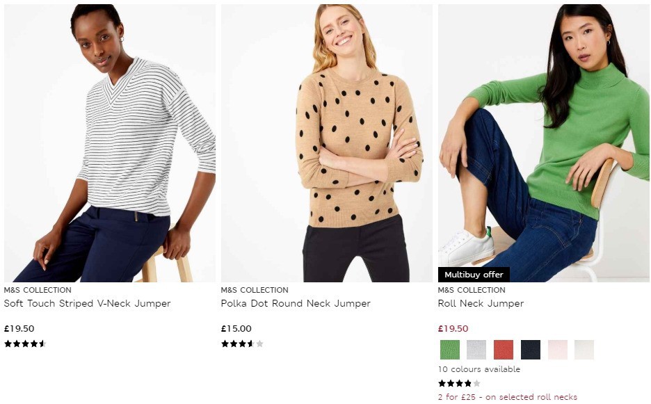 M&S Marks and Spencer Offers from 3 March