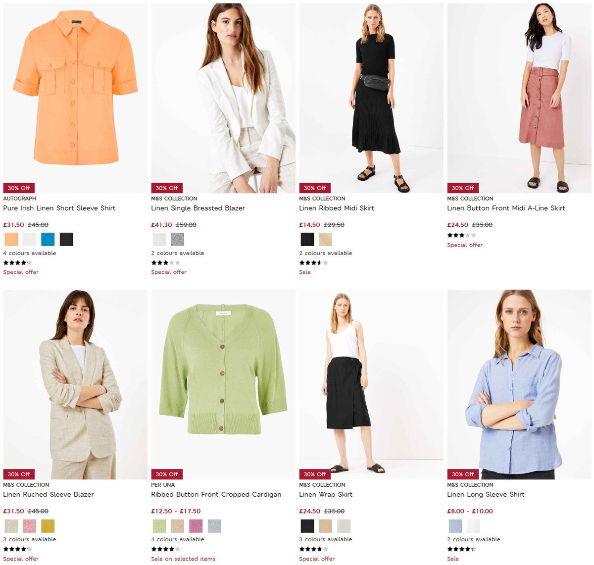 M&S Marks and Spencer Offers from 14 July