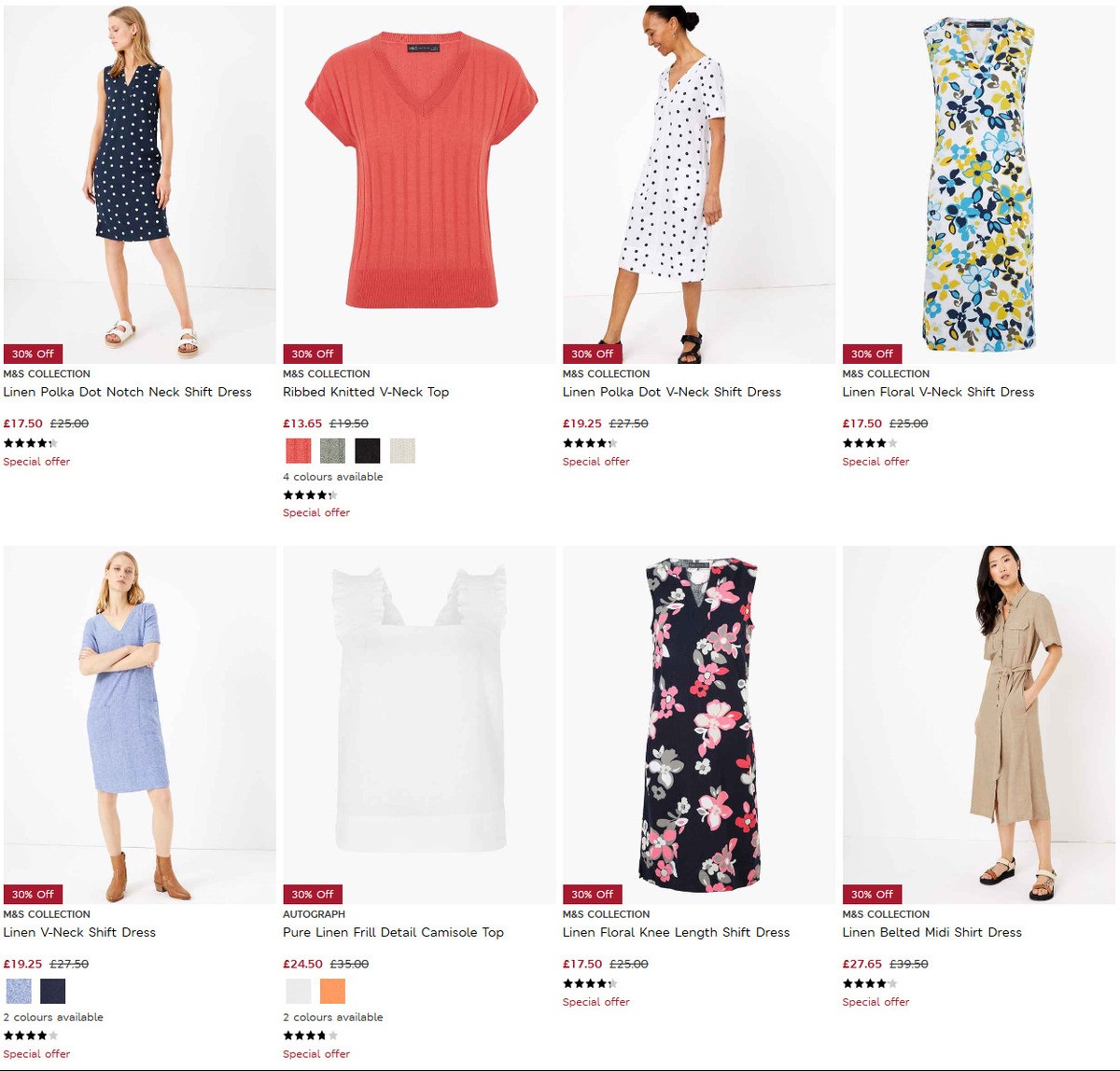 M&S Marks and Spencer Offers from 14 July