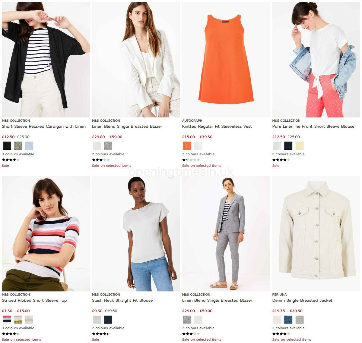M&S Marks and Spencer Offers from 25 August