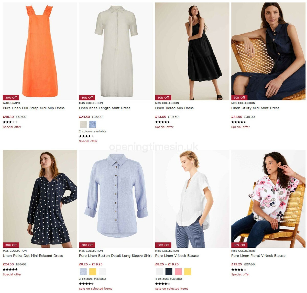 M&S Marks and Spencer Offers from 8 September