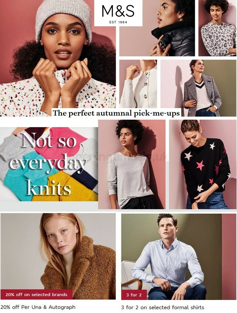 M&S Marks and Spencer Offers from 20 October