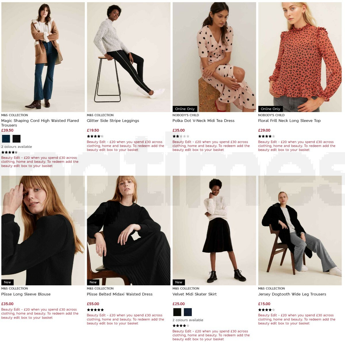 M&S Marks and Spencer Offers from 3 November