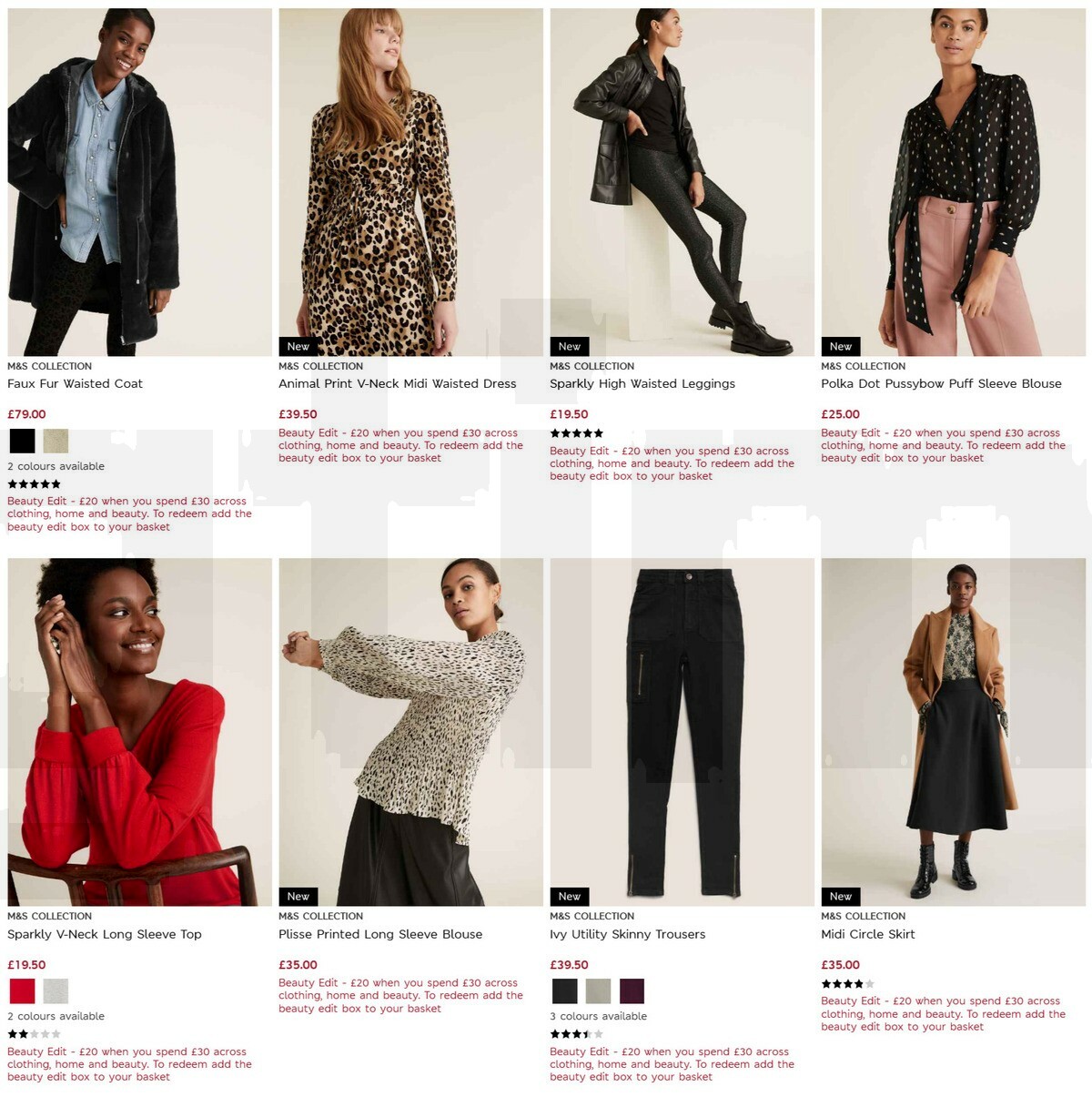 M&S Marks and Spencer Offers from 3 November