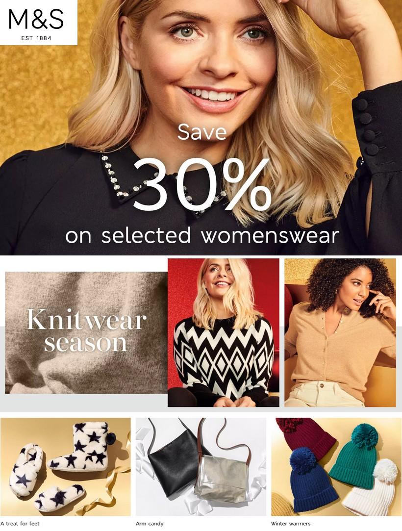 M&S Marks and Spencer Offers from 17 November