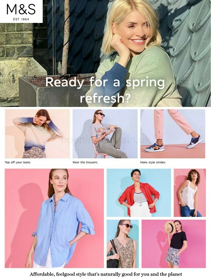 M&S Marks and Spencer Offers from 19 April