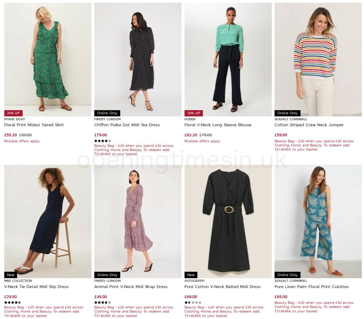 M&S Marks and Spencer Offers from 31 May
